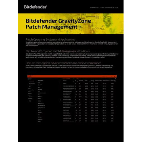 Bitdefender GravityZone Patch Management-1